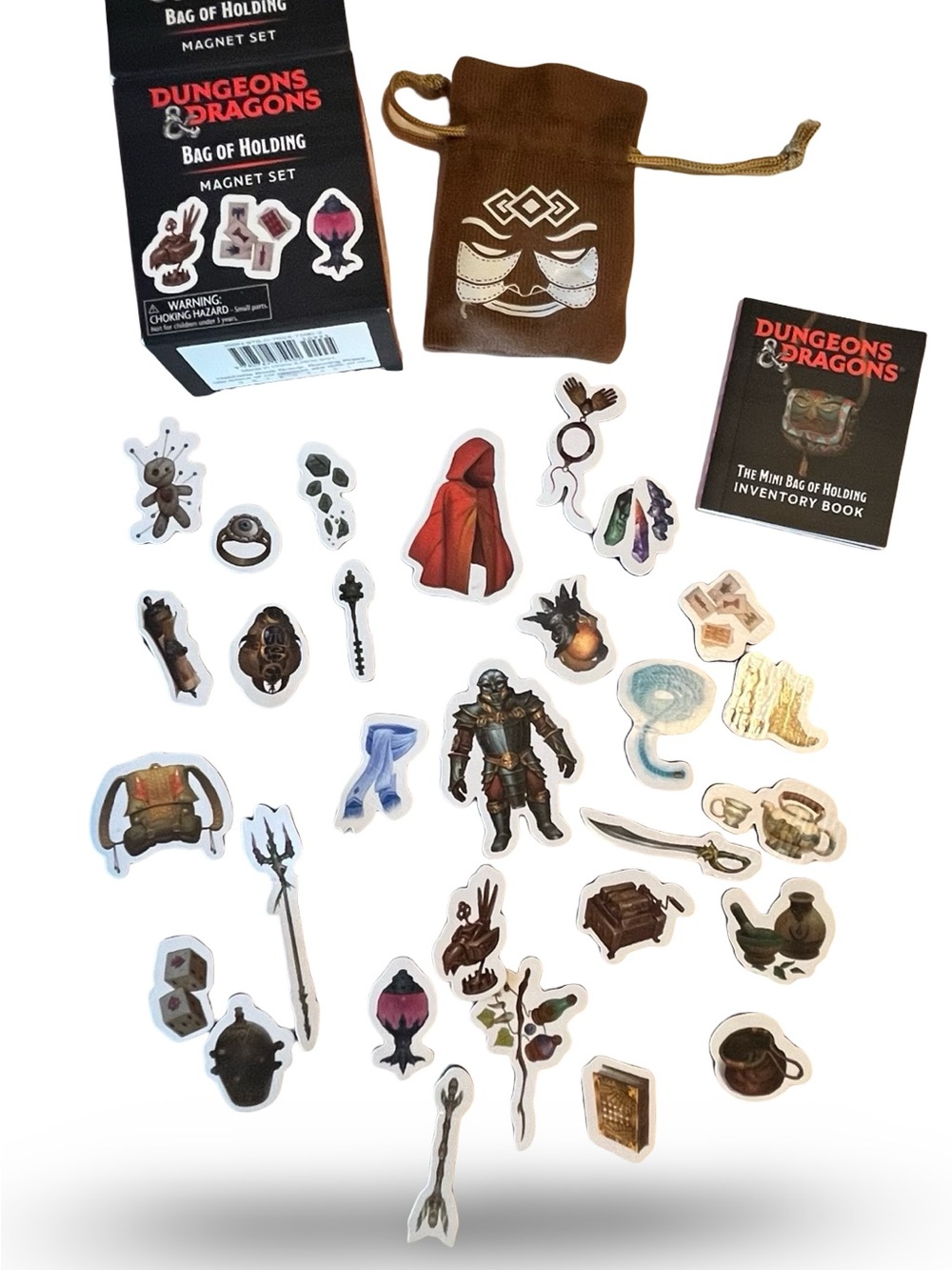 Dungeons & Dragons: Bag of Holding Magnet Set - Picture 2 of 6